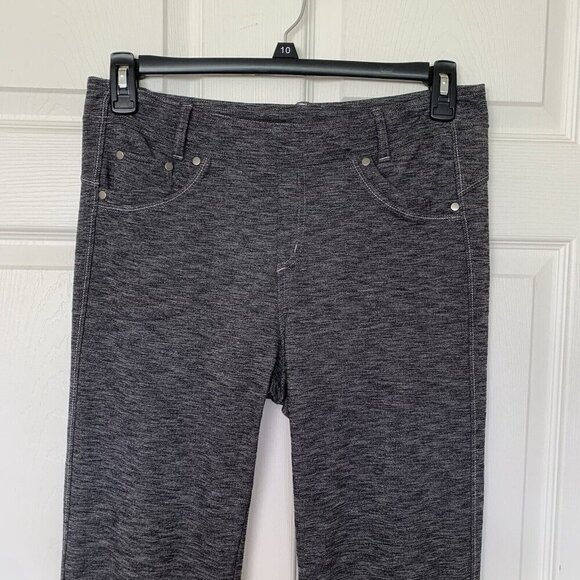 Kuhl Pants Womens 12 Pull On Stretch Straight Leg Gray Black Pockets - Picture 3 of 13